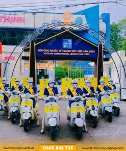 Xưởng may Cờ phướn Roadshow